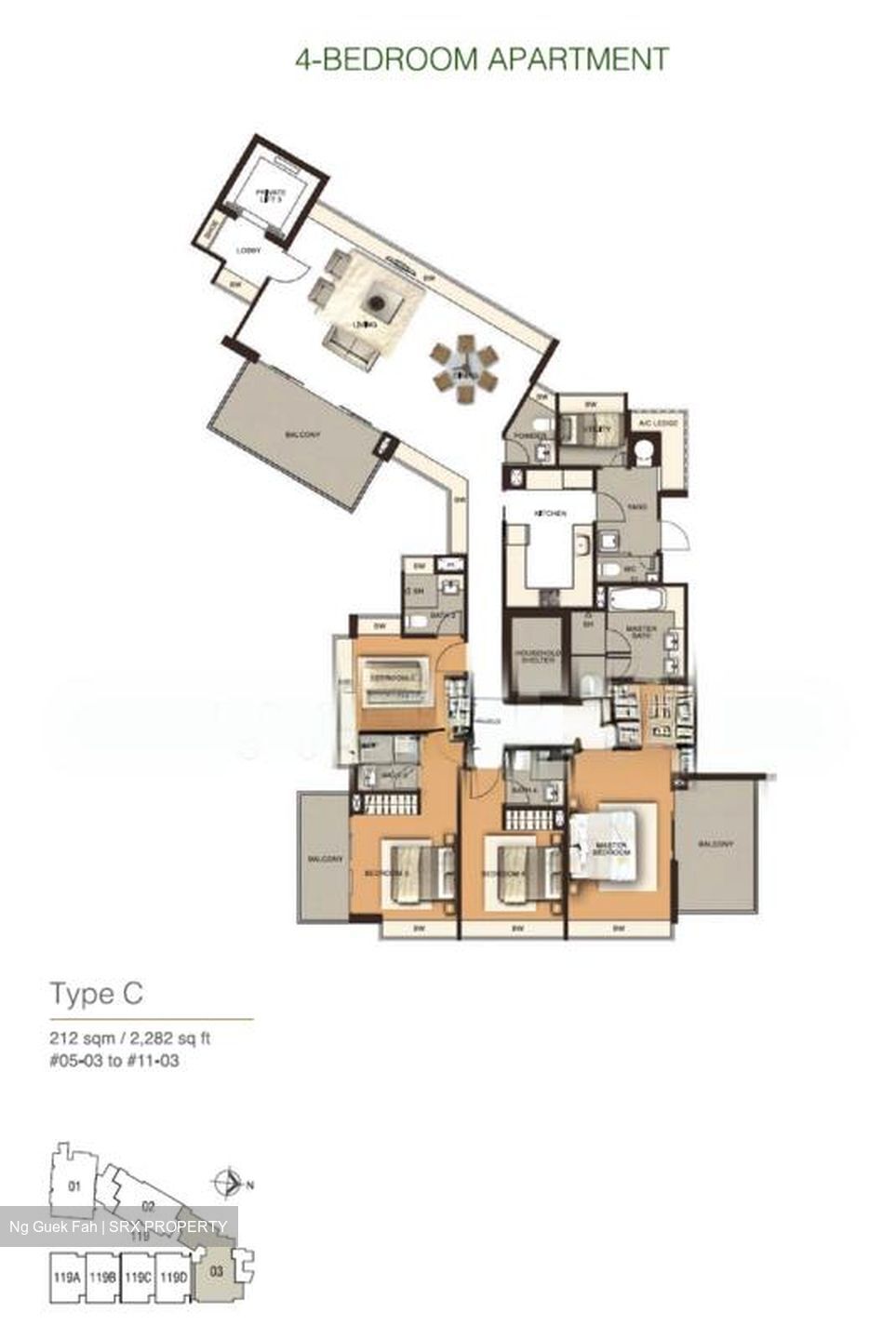 RESIDENCES AT EMERALD HILL (D9), Apartment #580264611